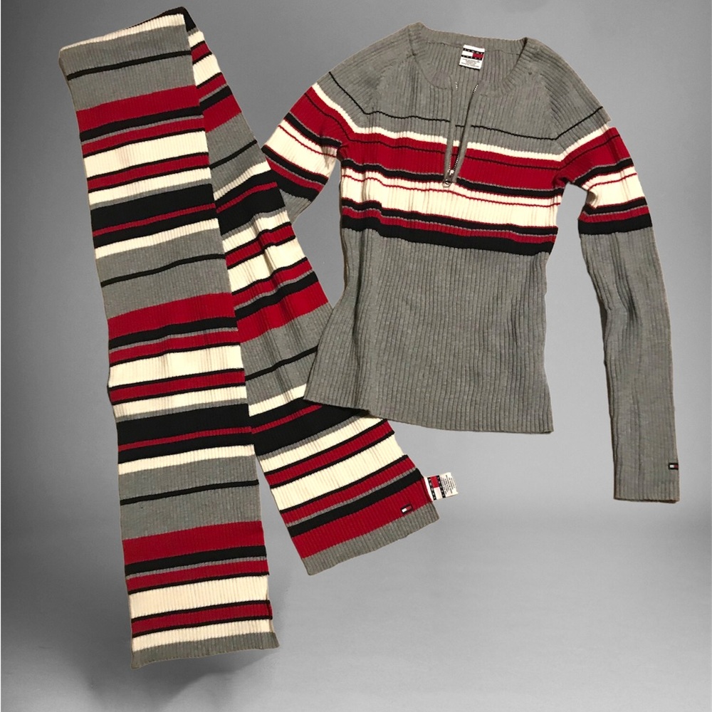 Tommy Hilfiger sweater+scarf